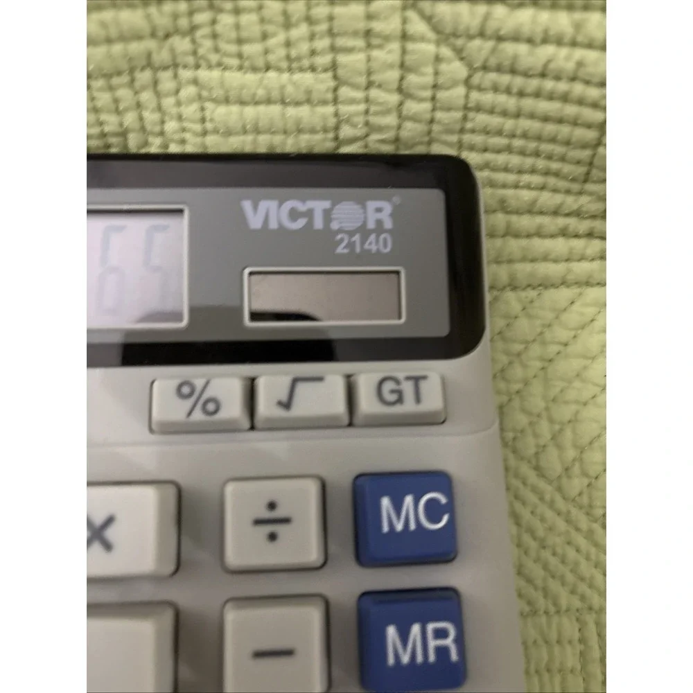 VICTOR 2140 Desktop Calculator Mini Basic 7.5 X 6.25